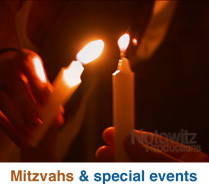 Bar mitzvah and bat mitzvah video productions, videos that touch the heart.